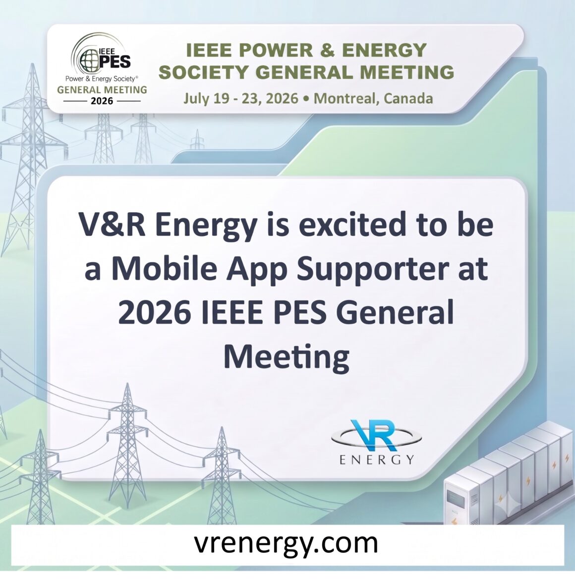 V&R Energy is a Mobile App Supporter V&R Energy is a Mobile App Supporter